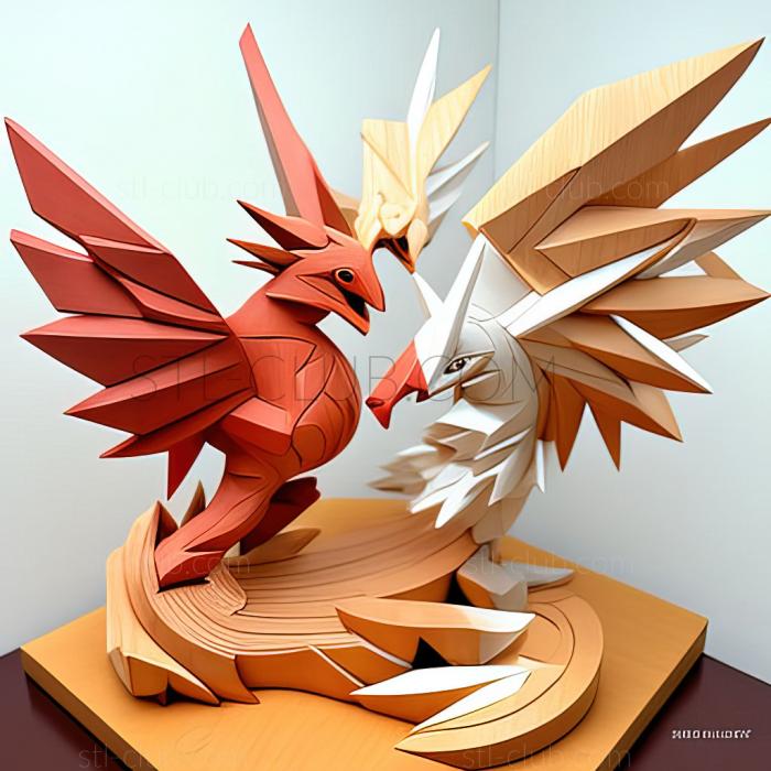 3D model ZigZag Zangoose Zangoose VS Habunake Rival Confrontatio (STL)